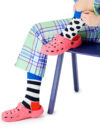 Stripe Dot Sock