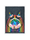 Rainbow Unicorn Valentines Day Sleeve Blankets