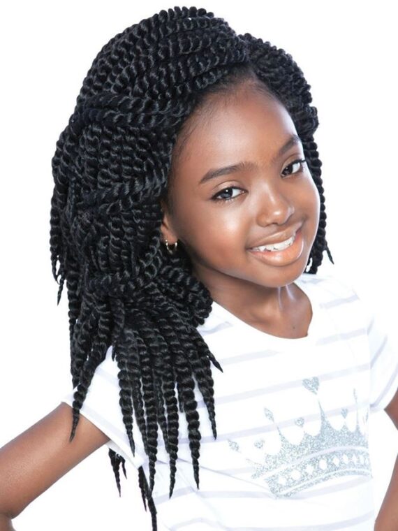 AFRI NAPTURAL | KIDS ROCK CONGO BANTU TWIST 12" (12 INCHES)