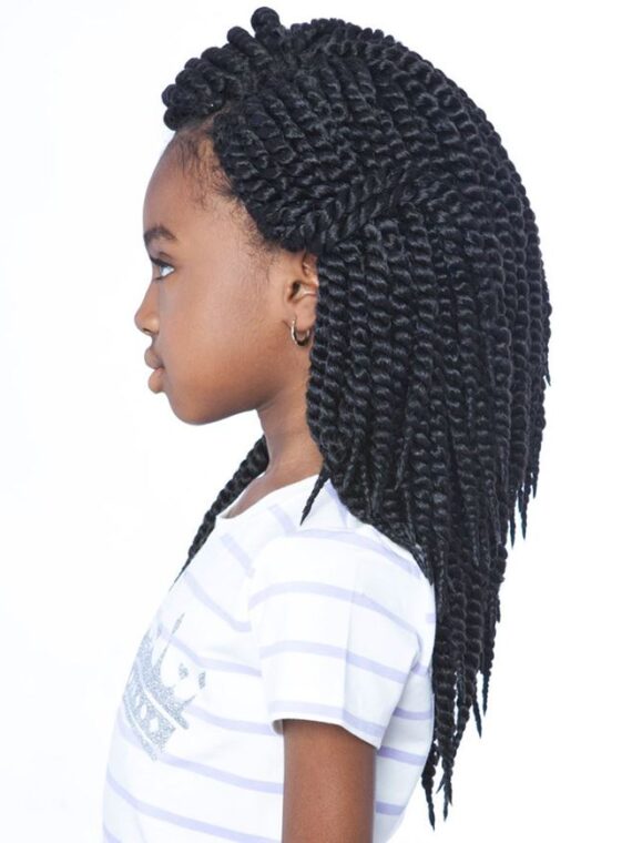 AFRI NAPTURAL | KIDS ROCK CONGO BANTU TWIST 12" (12 INCHES)