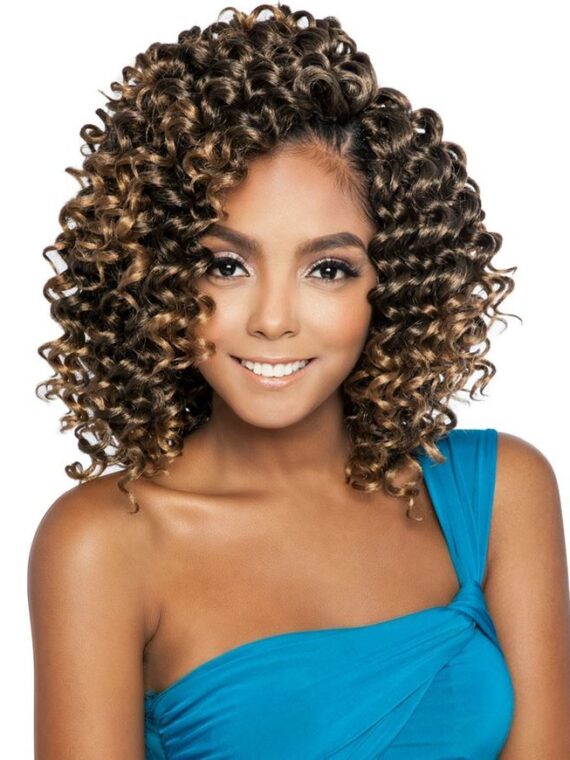 MANE CONCEPT|AFRI-NAPTURAL|CARIBBEAN 3X HALO CURL 8" (8 INCHES)