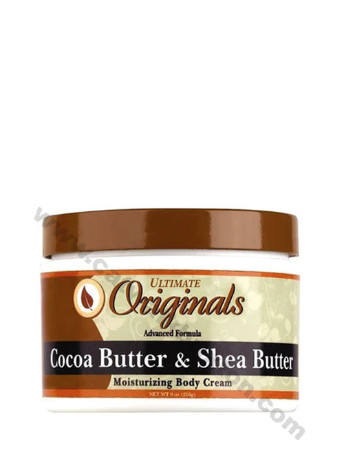 AFRICA'S BEST | Ultimate Originals | Cocoa & Shea Butter Body Cream 8 oz