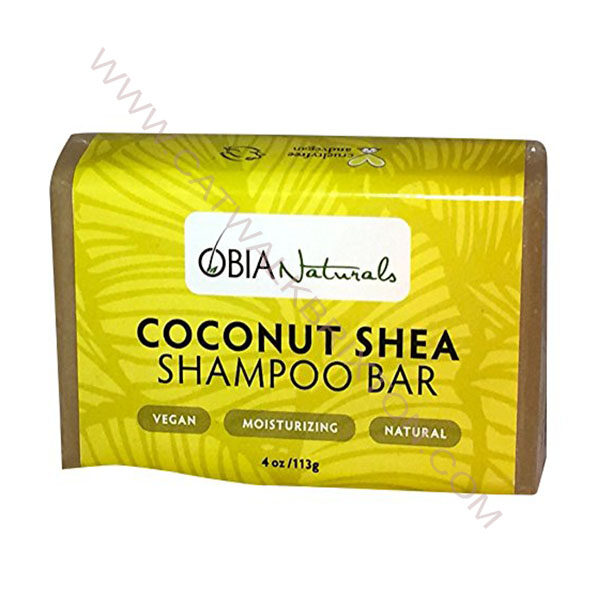 Obia Naturals | Coconut Shea Shampoo Bar  (4oz)