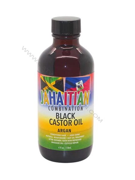 Jahaitian Combination | Black Castor Oil Argan (4oz)