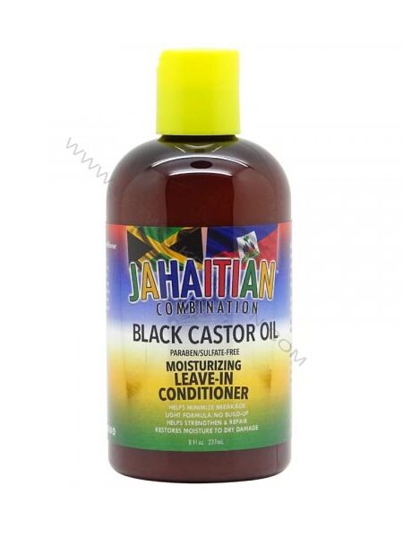 Jahaitian Combination | Black Castor Oil Leave-in Conditioner (8oz)