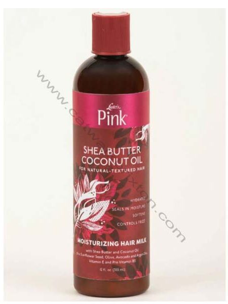 Luster's | Pink! Shea Butter and Coconut Oil | Moisturizing Hair Milk (12oz)