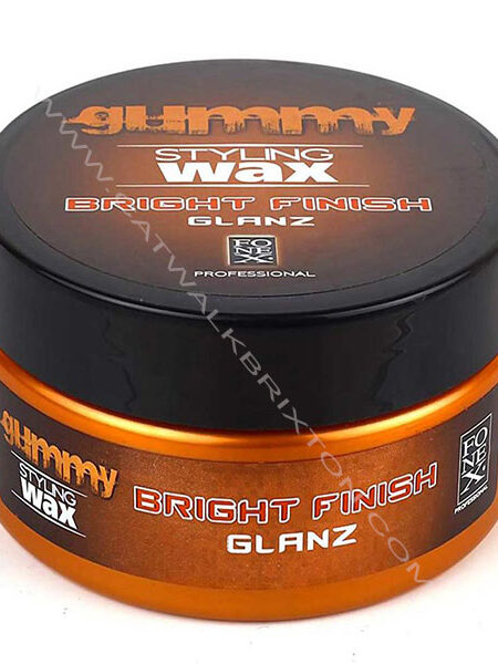 Fonex Gummy | Styling Wax Bright Finish Orange (150ml)