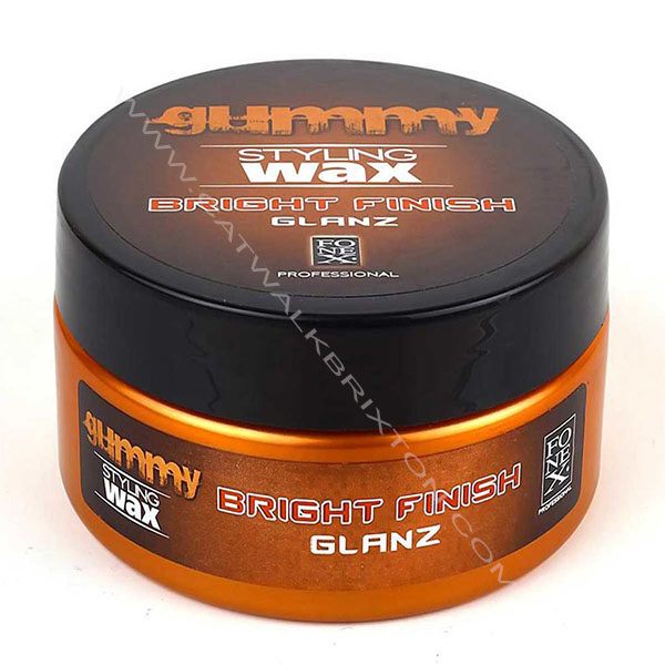 Fonex Gummy | Styling Wax Bright Finish Orange (150ml)