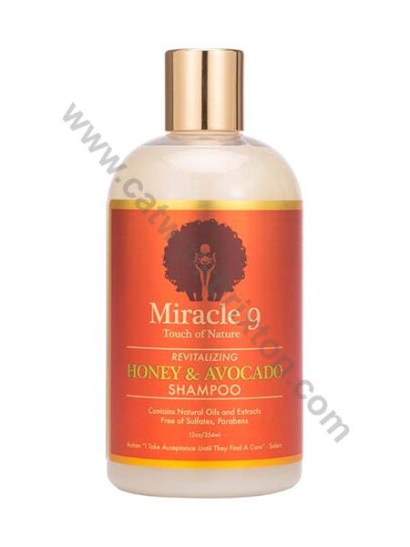 Miracle 9 | Revitalizing Honey & Avocado Shampoo 12oz