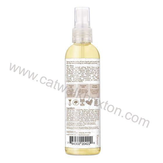 SheaMoisture | 100% Virgin Coconut Oil | DAILY HYDRATION FINISHING OIL SERUM 4fl. oz