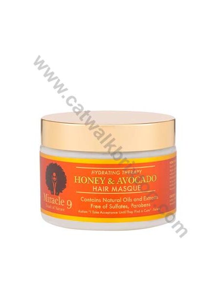 Miracle 9 | Hydrating Therapy Honey & Avocado Hair Masque