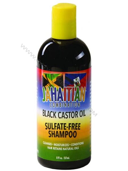 Jahaitian Combination | Black Castor Sulfate-Free Shampoo (8oz)