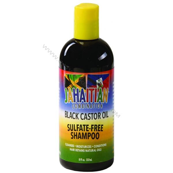 Jahaitian Combination | Black Castor Sulfate-Free Shampoo (8oz)