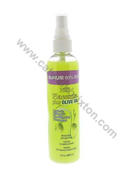 HASK | HNP PLACENTA PLUS OLIVE OIL LEAVE IN INSTANT CONDITIONING TREATMENT 8oz