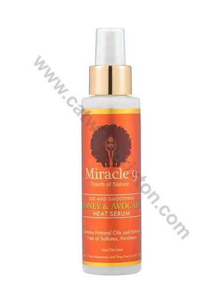 Miracle 9 | Silk and Smoothing Honey & Avocado Heat Serum 4oz