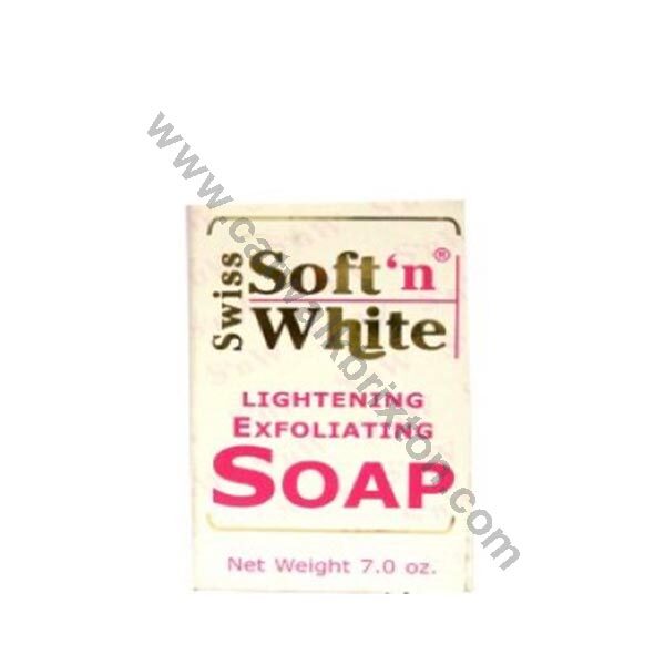 SOFT N WHITE | EXFOLIATING SOAP 200g