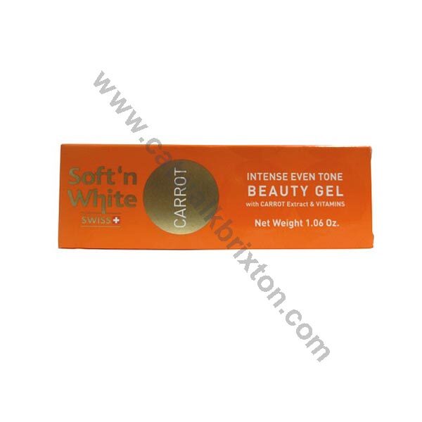 SOFT N WHITE | CARROT INTENSE EVEN TONE BEAUTY GEL 30g