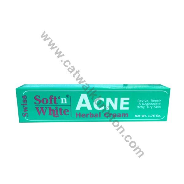 SOFT N WHITE |  ACNE HERBAL CREAM 50g