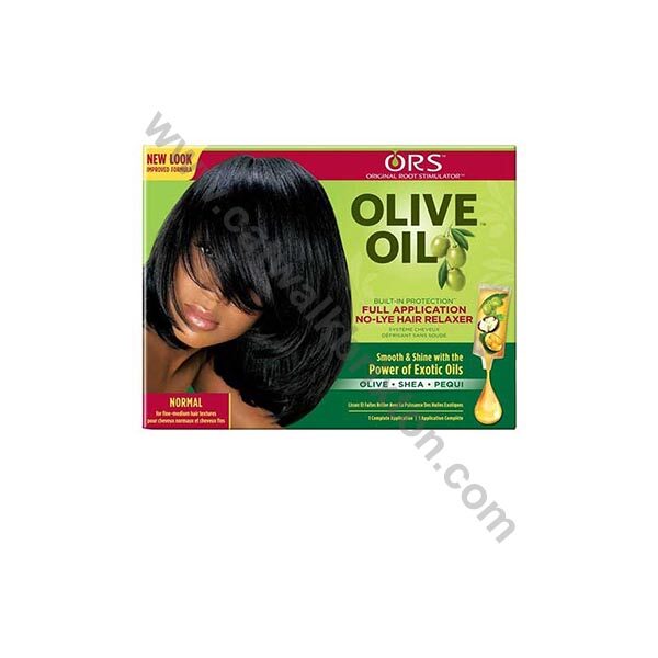 ORS | OLIVE OIL | NO LYE HAIR RELAXER NORMAL STRENGTH 1 APPLICATION