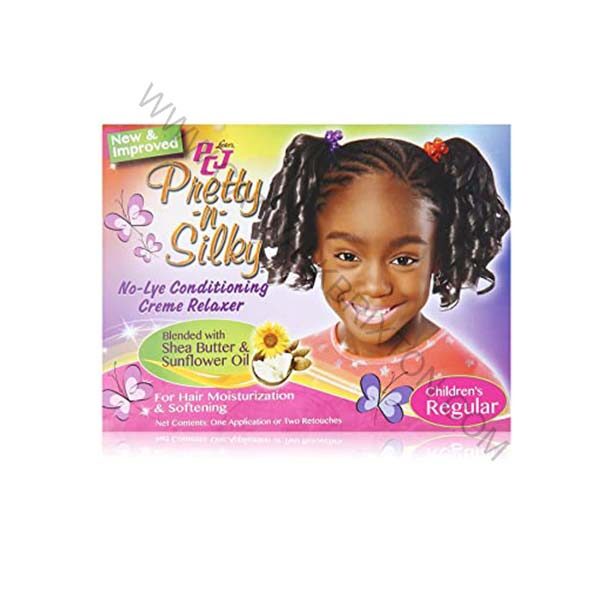 Lusters | PCJ Pretty-n-Silky | Relaxer Children's Regular (1 Application)