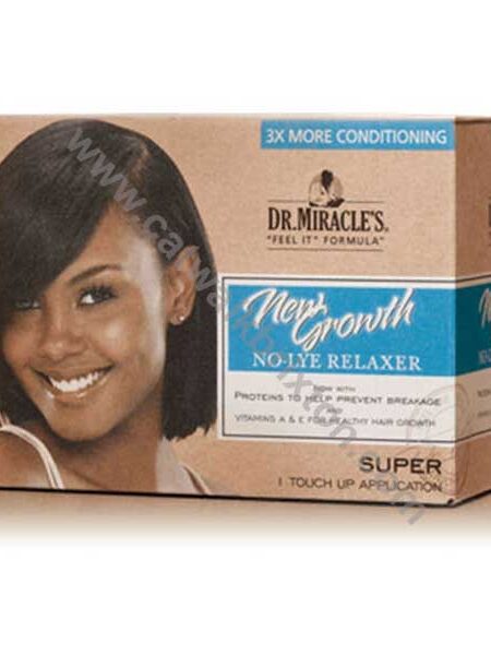 Dr. Miracle’s | New Growth No Lye Relaxer Touch Up Super 1 Application
