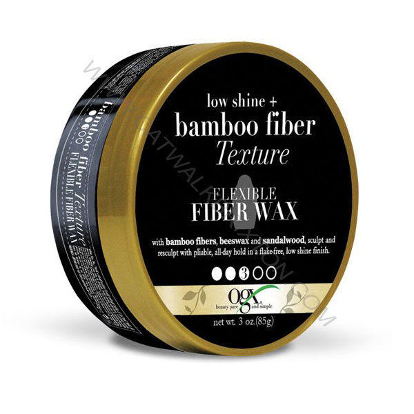 OGX | Bamboo Fiber Texture | Flexible Fiber Wax Low Shine (3oz)