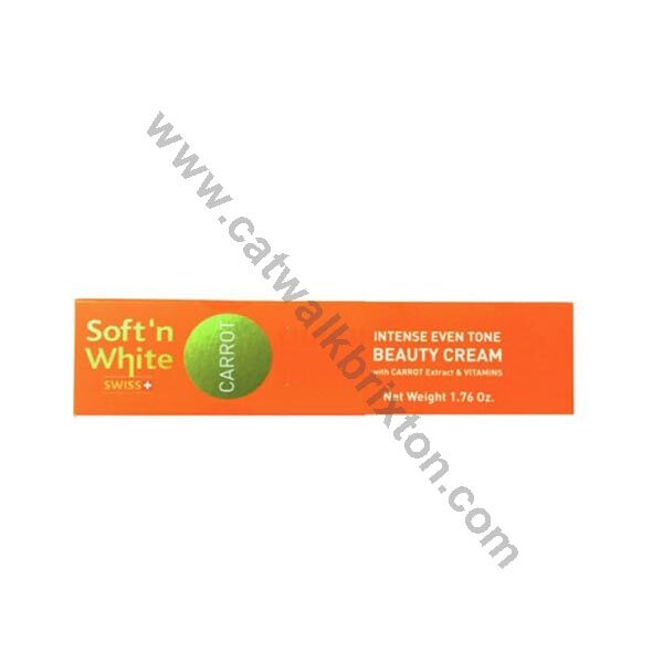 SOFT N WHITE | CARROT INTENSE EVEN TONE BEAUTY CREAM 50g