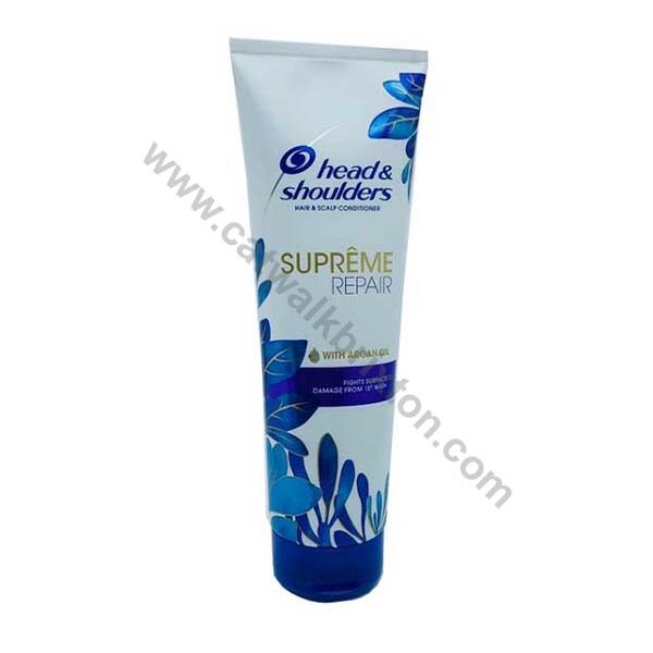 HEAD AND SHOULDERS | SUPREME REPAIR ANTI DANDRUFF CONDITIONER WITH ARGAN OIL 275ml