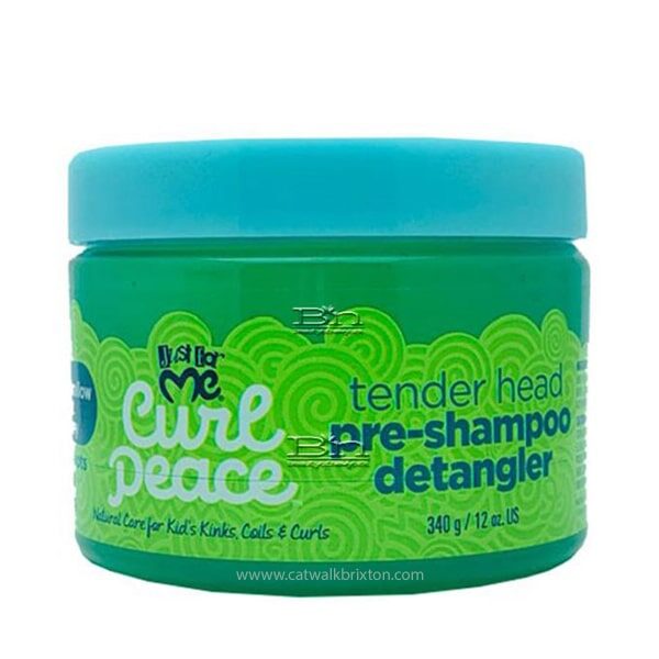 Just For Me | CURL PEACE | TENDER HEAD PRE-SHAMPOO DETANGLER 12oz