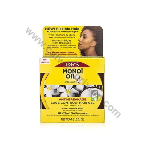 ORS | MONOI OIL | ANTI BREAKAGE EDGE CONTROL HAIR GEL 64g