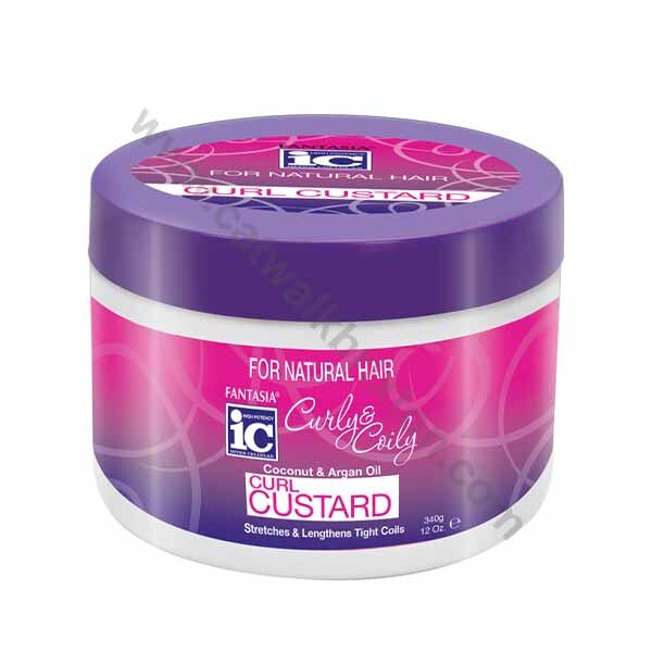 ic Fantasia | CURLY & COILY | Curl Custard 12oz
