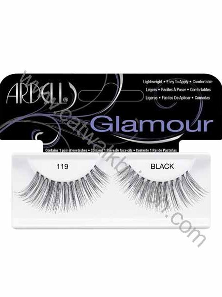 Ardell | Strip Eye Lashes | Glamour Strip Lash 119 Black