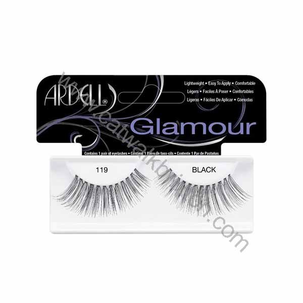 Ardell | Strip Eye Lashes | Glamour Strip Lash 119 Black