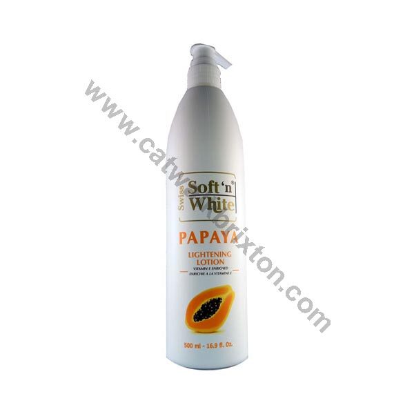 SOFT N WHITE | PAPAYA LOTION 500ml