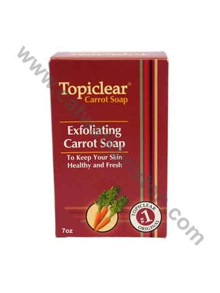 TOPICLEAR | EXFOLIATING CARROT SOAP 200g