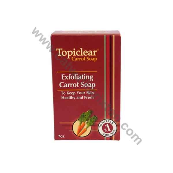 TOPICLEAR | EXFOLIATING CARROT SOAP 200g