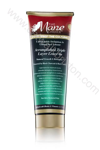  THE MANE CHOICE | Do It "FRO" The Culture | Accomplished Triple Layer Leave-In 8.fl.oz