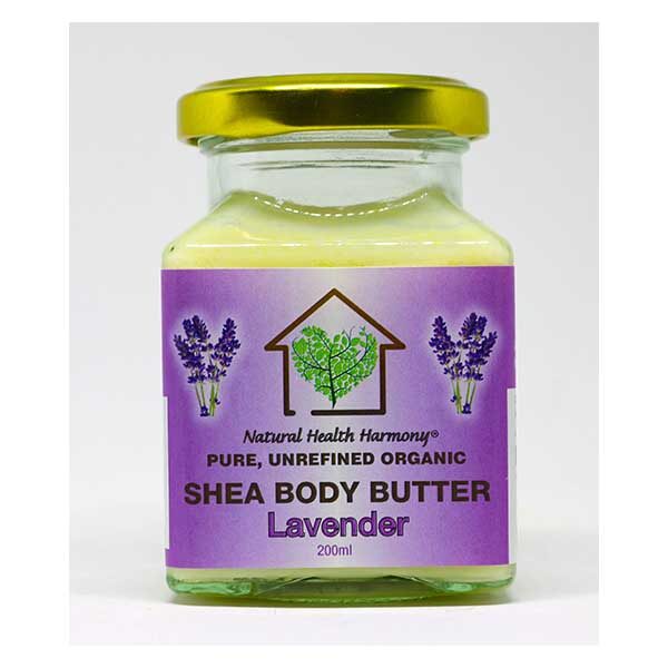 Natural Health Harmony | Vegan Body Butter | Lavender Shea Body Butter