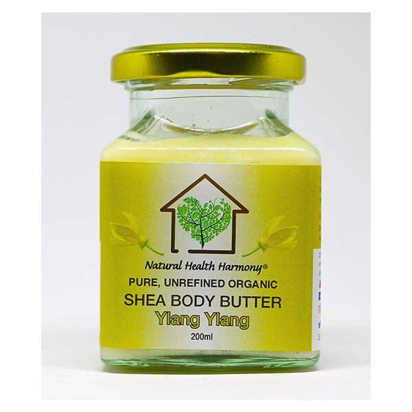 Natural Health Harmony | Vegan Body Butter | Ylang-Ylang Shea Body Butter