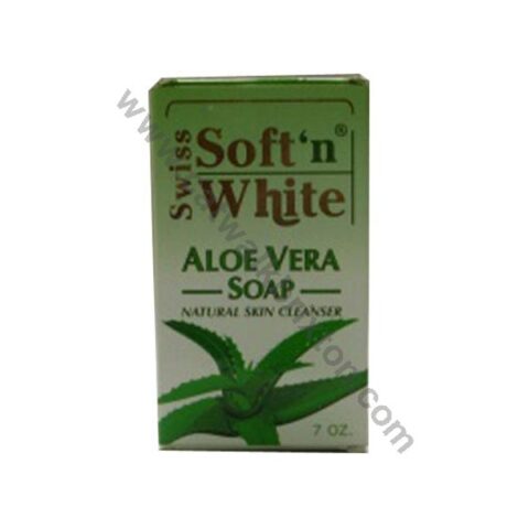 SOFT N WHITE | ALOE VERA SOAP 200g