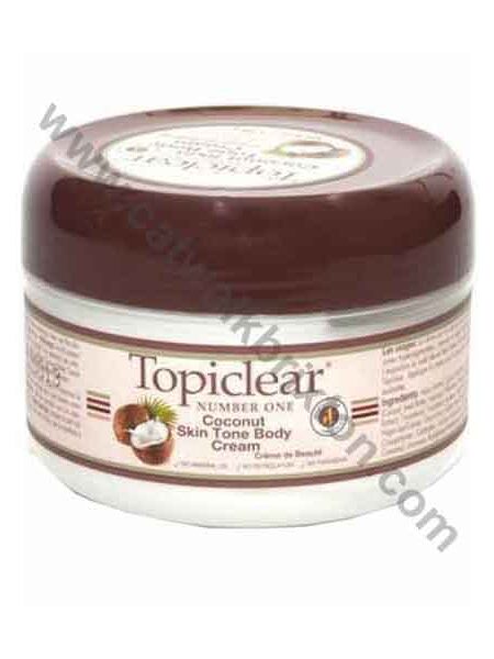 TOPICLEAR | COCONUT SKIN TONE BODY CREAM 170g