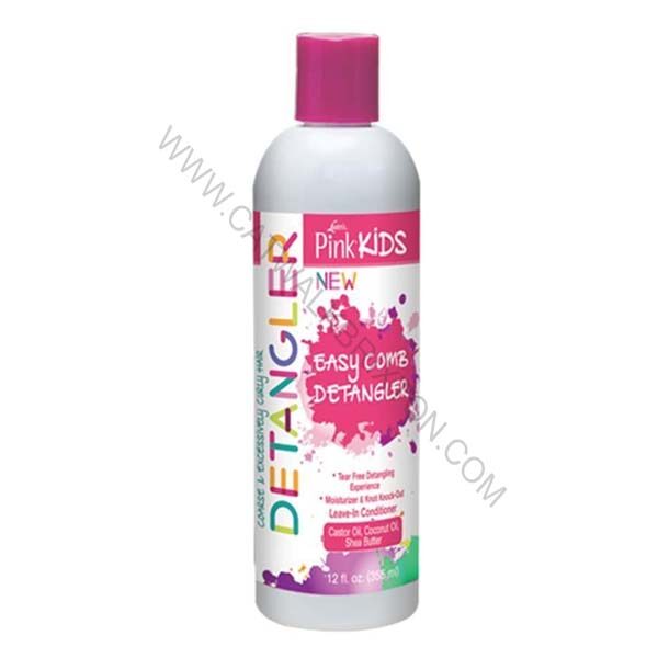 Lusters | Pink Kids | Easy Comb Detangler (12oz)