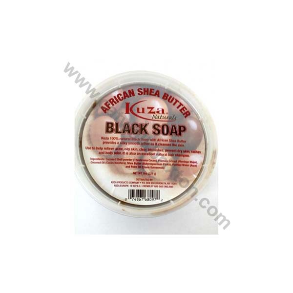 KUZA | AFRICAN SHEA BUTTER BLACK SOAP 227g