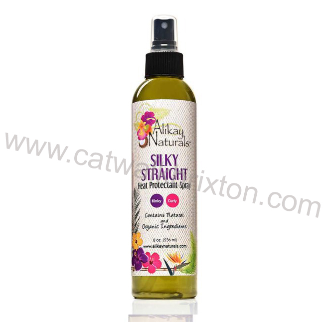 Alikay Naturals | Silky Straight Heat Protectant Spray (8oz)