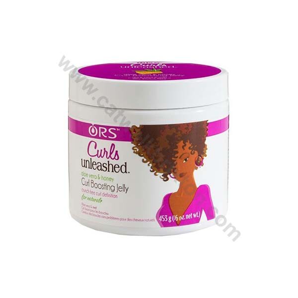 ORS | CURLS UNLEASHED | ALOE VERA AND HONEY CURL BOOSTING JELLY 16oz