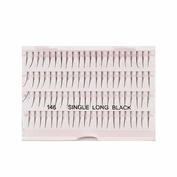 Response | Flare Eye Lashes | Natural+ I-Lashes Single Long Black 146