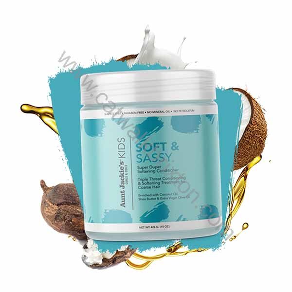 Aunt Jackies | Kids | Soft & Sassy – Super Duper Softening Conditioner 15oz