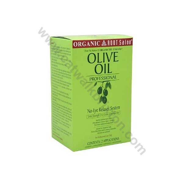 ORS | OLIVE OIL | PROFESSIONAL NO LYE RELAXER SYSTEM EXTRA STRENGTH 2 APPLICATION