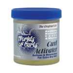 World Of Curls | Curl Activator Gel Softens & Moisture For Extra Dry Hair