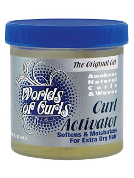 World Of Curls | Curl Activator Gel Softens & Moisture For Extra Dry Hair